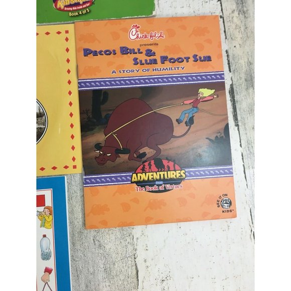 Lot of 16 Chick-fil-a Books Kids Classics DK Amazing Animals Parrots Science Vtg - Picture 14 of 14